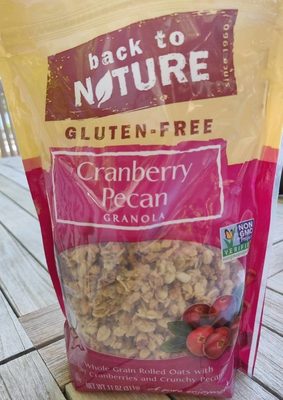 Gluten Free Cranberry Pecan Granola, Cranberry; Pecan