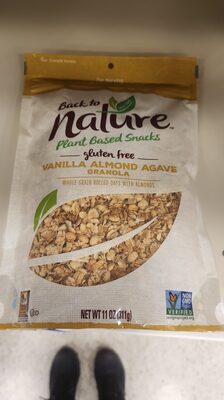 Gluten Free Vanilla Almond Agave Granola, Vanilla