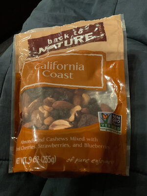 Back To Nature, California Coast Trail Mix
