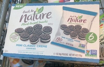 Mini Classic Creme Cookies, Creme