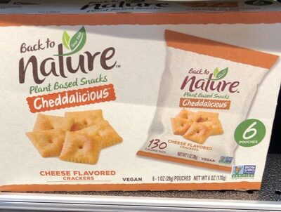 Cheese Flavored Crackers, Cheese