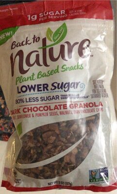 Dark Chocolate Granola Coconut, Sunflower & Pumpkin Seeds, Walnuts, Dark Chocolate Chips Snacks, Dark Chocolate Granola