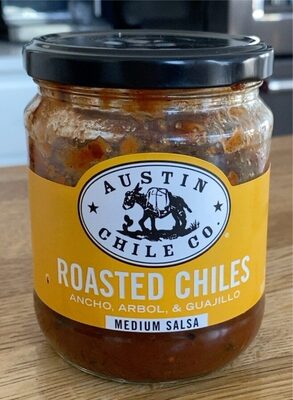 Roasted Chiles Ancho, Arbol, & Guajillo Medium Salsa, Medium Salsa