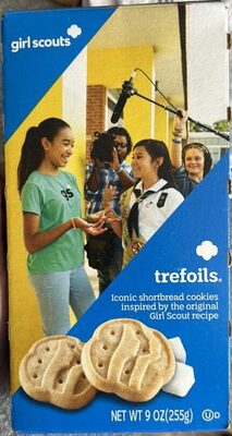 Trefoils Traditional Shortbread Cookies, Trefoils
