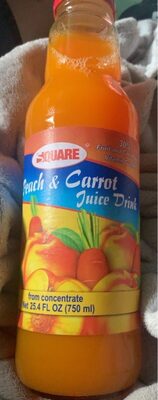 Peach & Carrot Juice Drink, Peach; Carrot