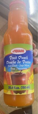 Fruit Punch Juice Drink From Concentrate, Fruit Punch