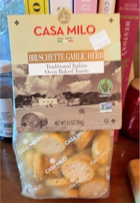 Garlic Herb Bruschette, Garlic; Herb