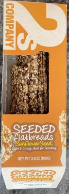Sunflower Seed Seeded Flatbreads