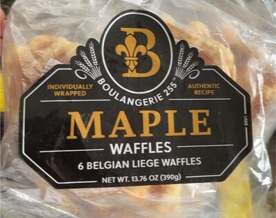 Maple Belgian Liege Waffles, Maple