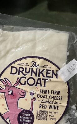 Semi-Soft Goat Cheese Bathed In Red Wine
