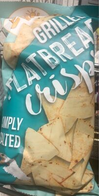 Simply Salted Grilled Flatbread Crisps, Simply Salted