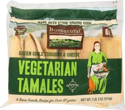 Buenatural, Vegetarian Tamales