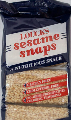 Loucks, Sesame Snaps