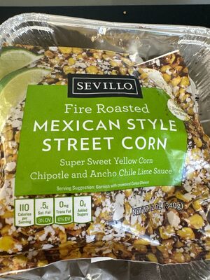 Mexican Style Fire Roasted Street Corn, Mexican Style