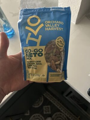 Go-Go Keto Dark Chocolate Almond Butter Almonds, Pepitas, Almonds, Peanuts, Walnuts & Pecans Mix, Go-Go Keto