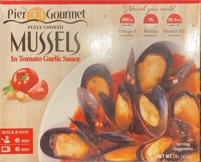 Tomato & Garlic Sauce Mussels