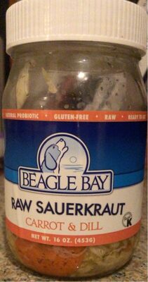 Carrot & Dill Raw Sauerkraut, Carrot & Dill