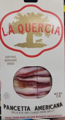 Pancetta Americana Delicate Dry Cured Pork Belly, Pancetta Americana