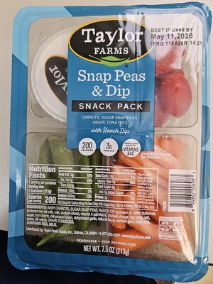 Sweet Snap Peas, Sweet Carrots, & Juicy Tomatoes