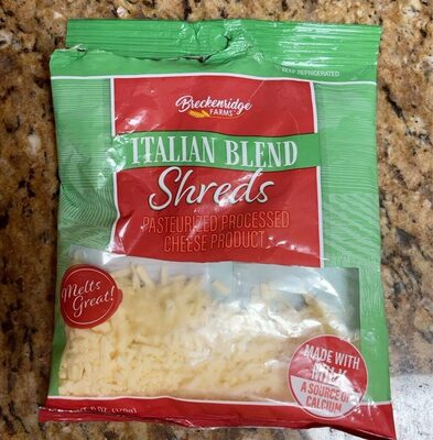Italian Blend Shreds, Italian Blend