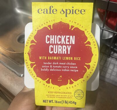 Chicken Curry With Basmati Lemon Rice, Chicken Curry