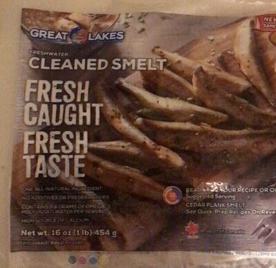Freshwater Cleaned Smelt