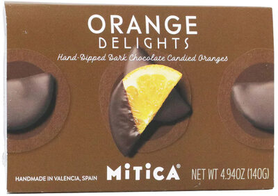 Hand-Dipped Dark Chocolate Candied Oranges, Dark Chocolate