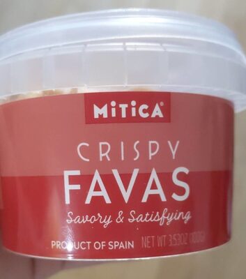Crispy Favas, Crispy