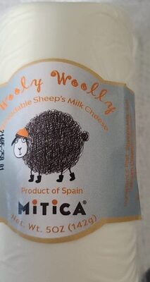 Wooly Woolly Spreadable Sheep's Milk Cheese, Wooly Woolly