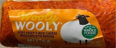 Wooly Wooly Soft Sheep's Milk Cheese With Espelette Pepper, Wooly Wooly With Espelette Pepper