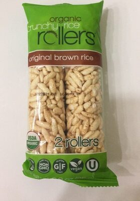 Original Brown Rice Organic Rice Rollers, Original Brown Rice