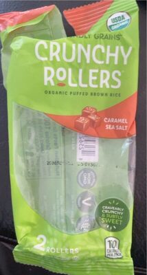 Caramel Sea Salt Organic Rice Rollers, Caramel Sea Salt
