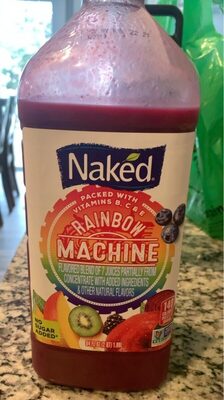 Rainbow Machine Flavored Blend Of 7 Juices, Rainbow Machine
