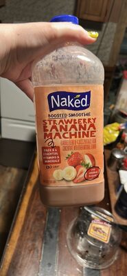 Strawberry Banana Blend Of 4 Juices Partially From Concentrate, Strawberry Banana