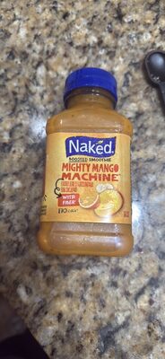 Naked 100% Juice Blend Mighty Mango 10 Fl Oz