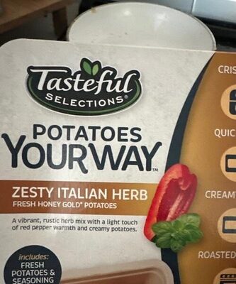 Zesty Italian Herb Fresh Honey Gold Potatoes