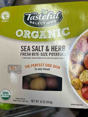 Sea Salt & Herb Organic Fresh Bite-Size Potatoes, Sea Salt & Herb