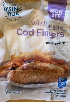 Wild Caught Skinless & Boneless Cod Fingers