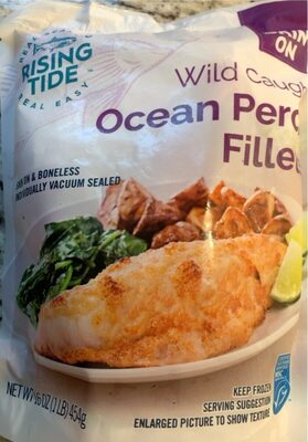 Skin On & Boneless Wild Caught Ocean Perch Fillets, Skin On & Boneless