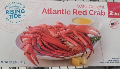 Wild Caught Atlantic Red Crab, Wild Caught