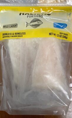 Wild Caught Skinless & Boneless Halibut Portions