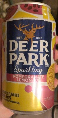 Pomegranate Lemonade Flavored Sparkling Spring Water, Pomegranate Lemonade