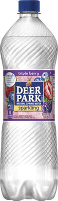Sparkling Natural Spring Water, Triple Berry