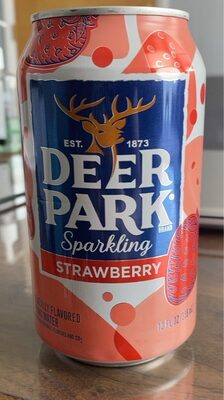 Summer Strawberry Flavor Sparkling Natural Spring Water, Summer Strawberry