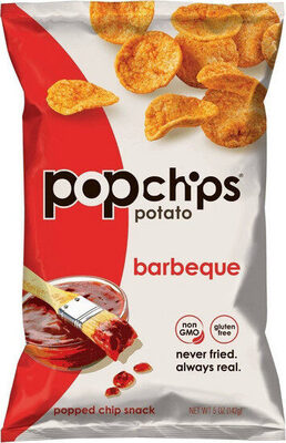 Barbeque Potato Popped Chip Snack, Barbeque
