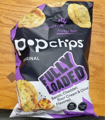 Original Bacon Cheddar Sour Cream & Chive Flavored Popped Potato Snack, Bacon; Cheddar; Sour Cream; Chive