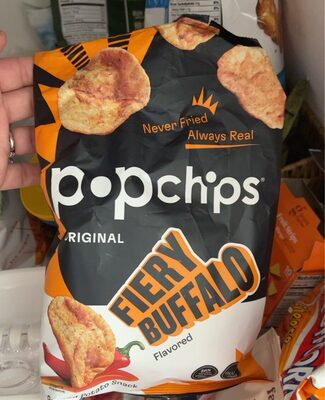 Original Fiery Buffalo Flavored Popped Potato Snack, Fiery Buffalo