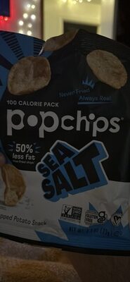 Sea Salt Original Popped Potato Snack, Sea Salt