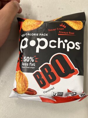 Potato Popped Chip Snack, Barbeque