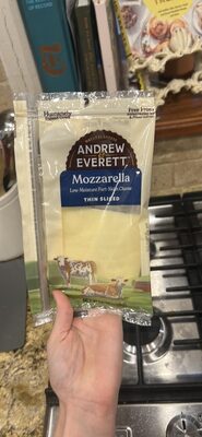 Mozzarella Thin Sliced Cheese, Mozzarella